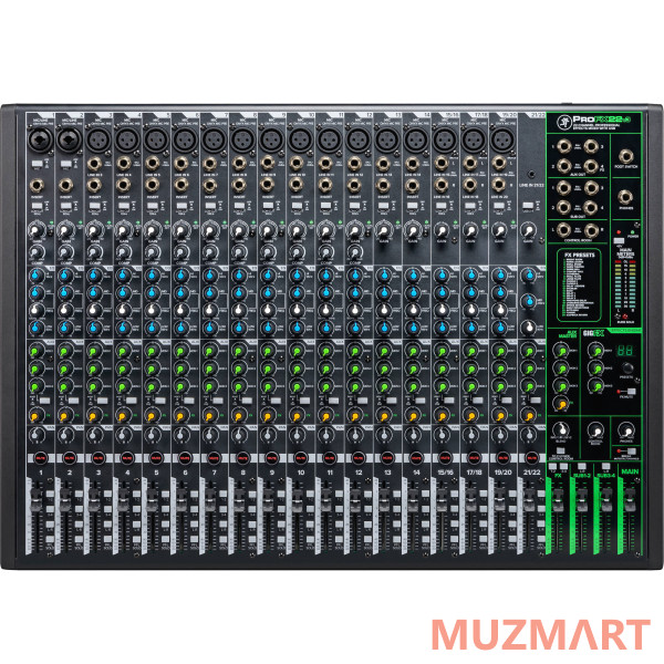 Mackie ProFX22v3 22-канальный микшер с процессором эффектов