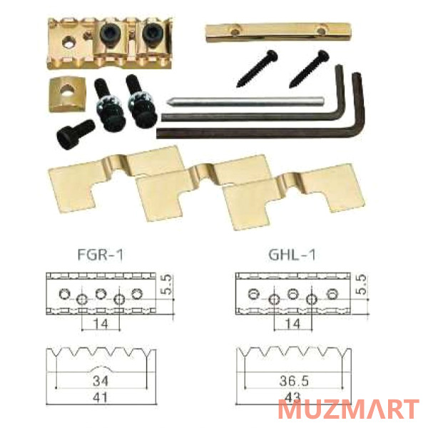 Gotoh GHL-1C Топлок для гитары