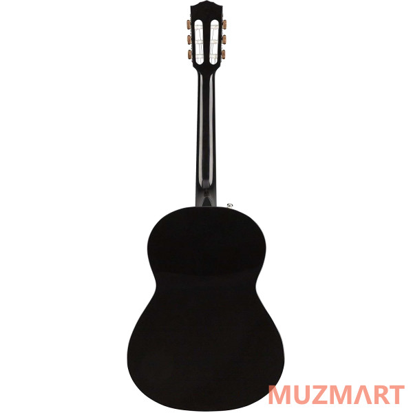 Fender CN-60S Nylon, Black WN Классическая гитара