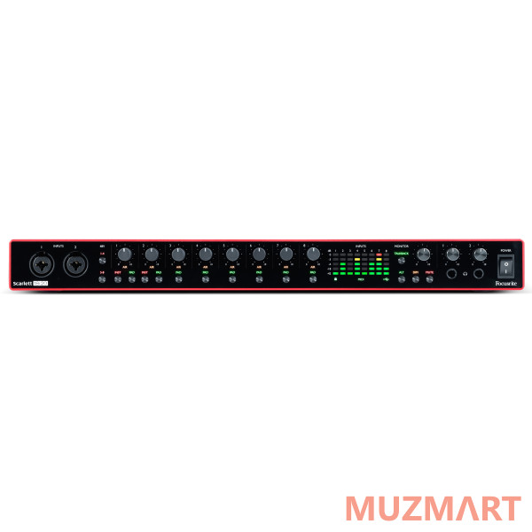 Focusrite Scarlett 18i20 3rd Gen Аудио интерфейс USB, 18 входов/20 выходов
