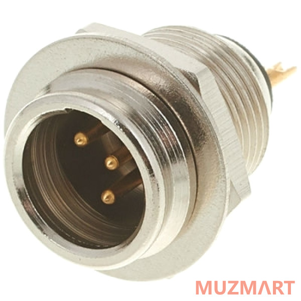 Neutrik RT4MP Панельный разъем mini XLR male 4 контакта