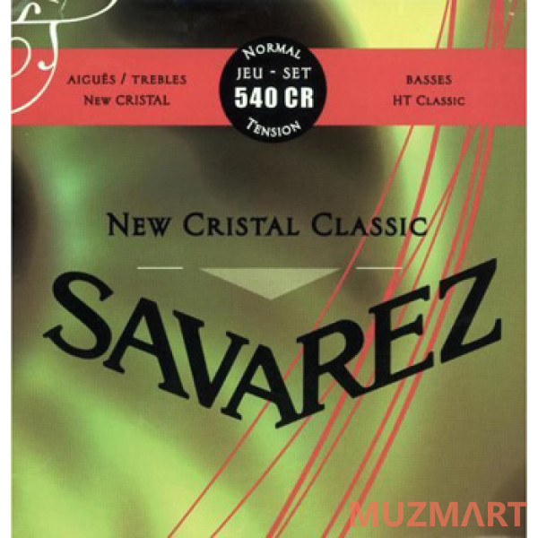 Savarez 540CR New Cristal Classic Комплект струн для классической гитары