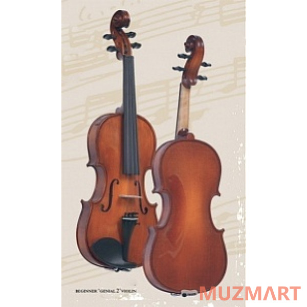 Gliga B-V044-Set Beginer Genial 2 Nitro Скрипка 4/4 с чехлом
