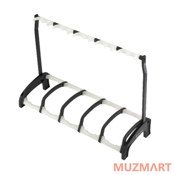 K&M 17515-016-00 стойка для 5 электрогитар басов акустических гитар