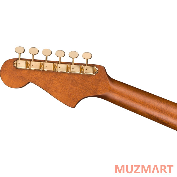 Fender LTD ED Redondo Player Fiesta Red, Gold Hardware Электроакустическая гитара