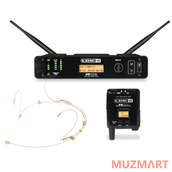Line 6 XD-V75HS (TAN) цифровая беспроводная система с головной гарнитурой