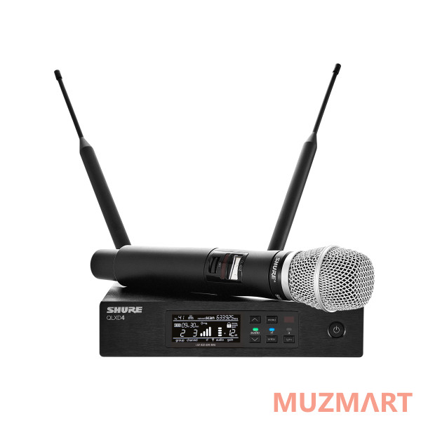 Shure QLXD24E/SM86 G51 Вокальная радиосистема с ручным передатчиком