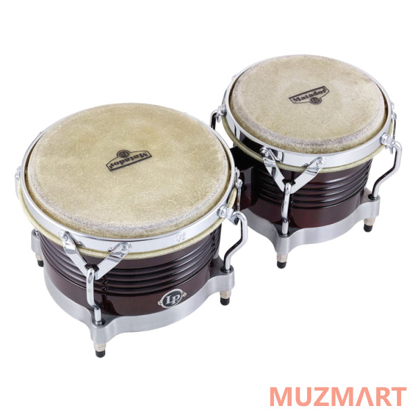 Latin Percussion M201 Matador Bongos Dark Brown Комплект бонго