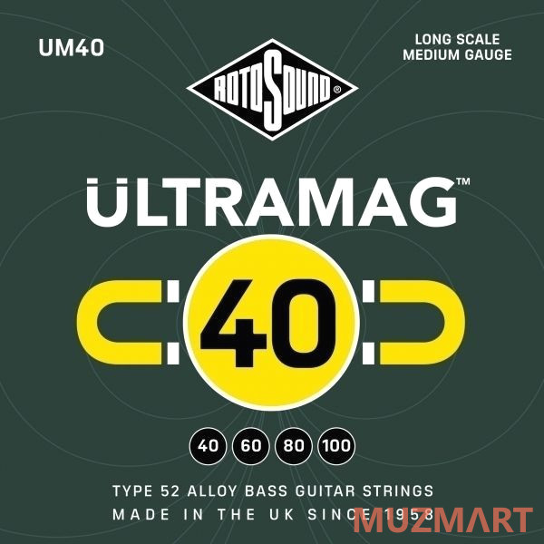 Rotosound UM40 струны для бас-гитары