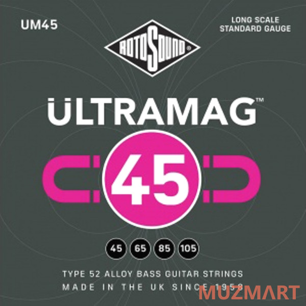 Rotosound UM45 струны для бас-гитары