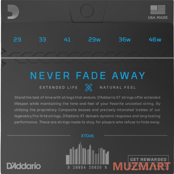 D'Addario XTC46 Струны для классической гитары