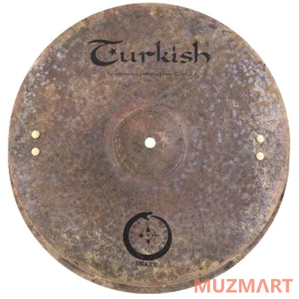 Turkish SN-H13 Тарелка Hi-Hat 13", серия Snake by JARROD CAGWIN