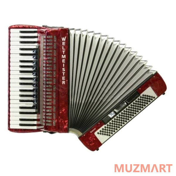 Weltmeister Saphir Red Аккордеон 41/120/iv/11/5 красный
