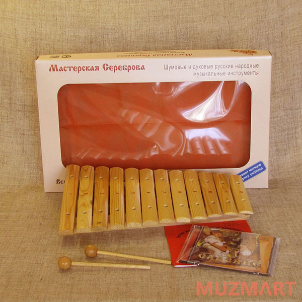 Мастерская Сереброва К1-КС-03 Ксилофон диатонический Ля мажор
