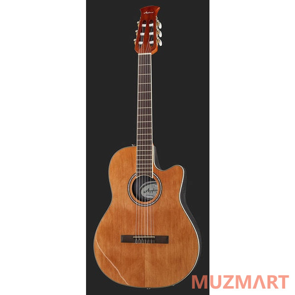 Applause AB24CII-CED Balladeer Mid Cutaway Nylon Natural Satin Электроакустическая гитара