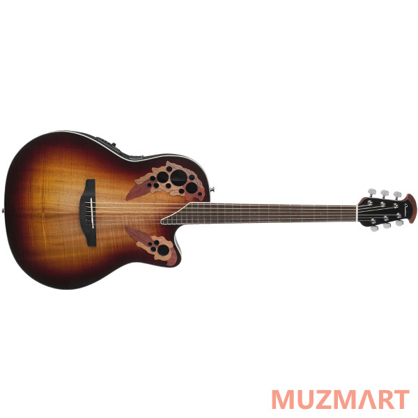 Ovation CE48P-KOAB Celebrity Elite Plus Super Shallow Koa Burst Электроакустическая гитара