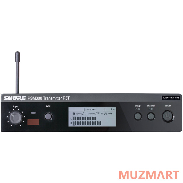 Shure P3TERA K3E 686-710 MHz Беспроводная система персонального мониторинга