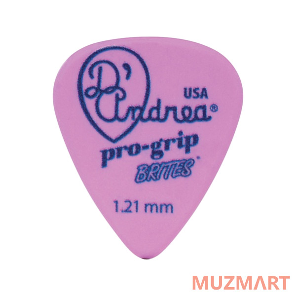 D'Andrea TPGB351-121XH Pro-Grip Brites Медиаторы, толщина 1.2мм, 12шт