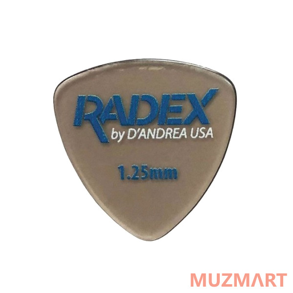 D'Andrea RDX346-1.25 Radex Медиаторы, толщина 1.25мм, 6шт