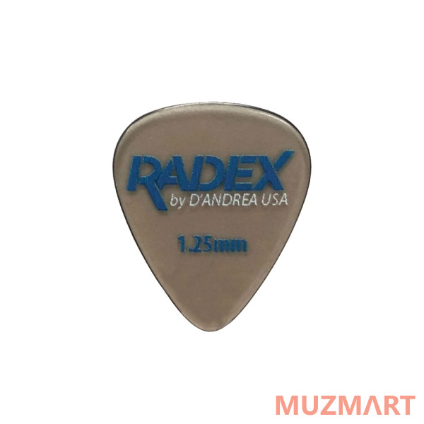 D'Andrea RDX351-1.25 Radex Медиаторы, толщина 1.25мм, 6шт