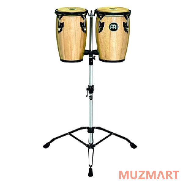 Meinl HCG89NT Wood Conguita Бонго 8 и 9" на стойке