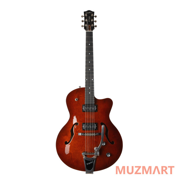 Godin 047819 5th Ave Uptown T-Armond Havana Burst Полуакустическая электрогитара