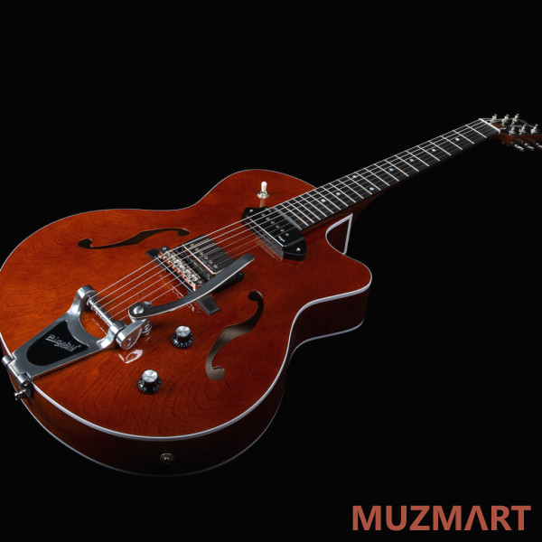 Godin 047802 5th Ave Uptown Custom Havana Brown Электрогитара полуакустическая