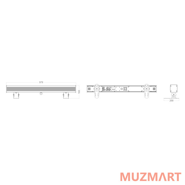 Silver Star SS360XCE PixiCYC/ETZ 12 , 16' Светодиодный архитектурный прожектор