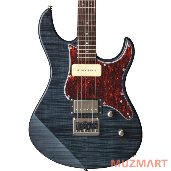 Yamaha PACIFICA611VFM TBL Электрогитара серия Pacifica, H-H