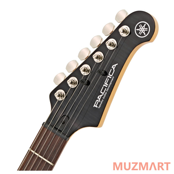 Yamaha PACIFICA611VFM TBL Электрогитара серия Pacifica, H-H