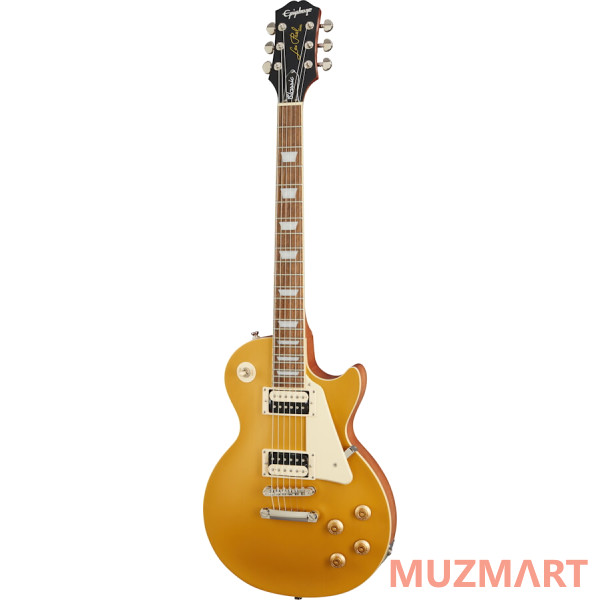 Epiphone Les Paul Classic Worn Metallic Gold Электрогитара