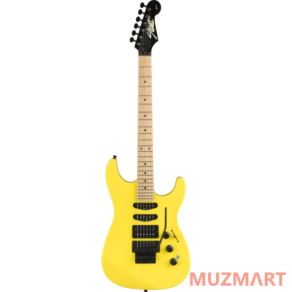 Fender LTD ED HM STRAT MN FRZN YLW Электрогитара