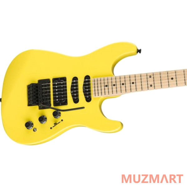 Fender LTD ED HM STRAT MN FRZN YLW Электрогитара