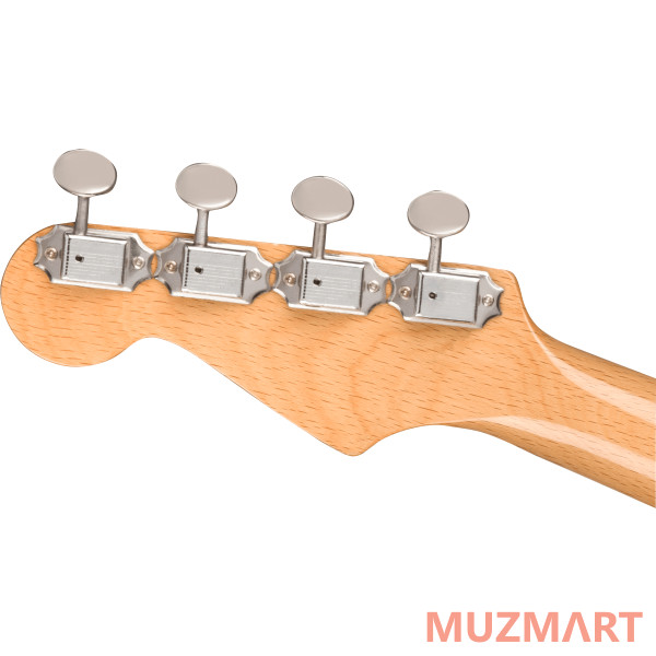 Fender Fullerton Strat Uke Black Укулеле со звукоснимателем