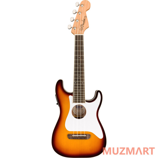Fender Fullerton Strat Uke Sunburst Укулеле со звукоснимателем