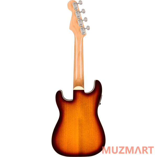 Fender Fullerton Strat Uke Sunburst Укулеле со звукоснимателем