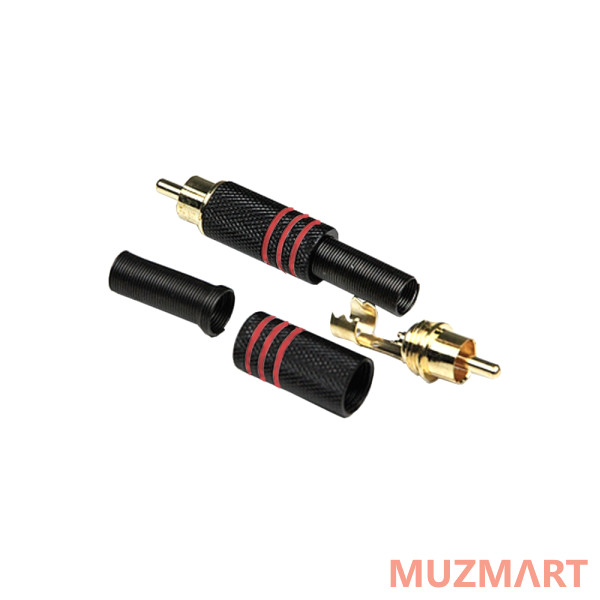 Invotone RCA200M/RD Разъем RCA "Тюльпан"