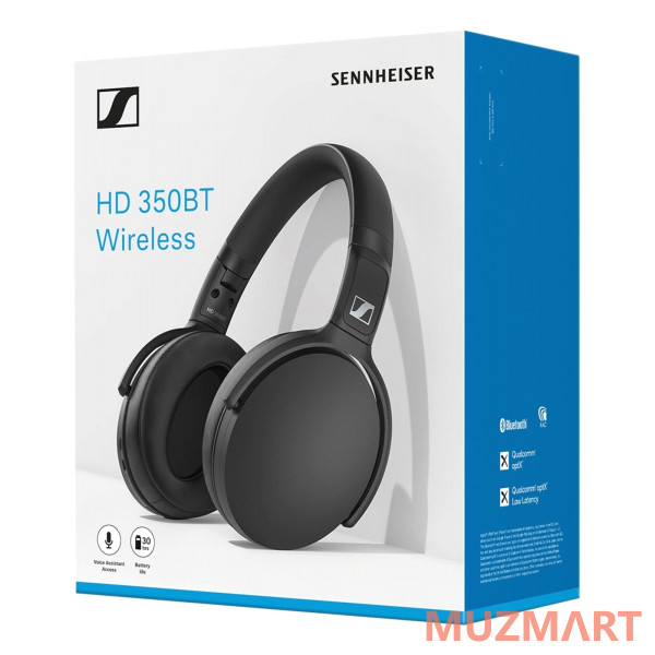 Sennheiser HD 350BT BLACK Беспроводные Bluetooth наушники