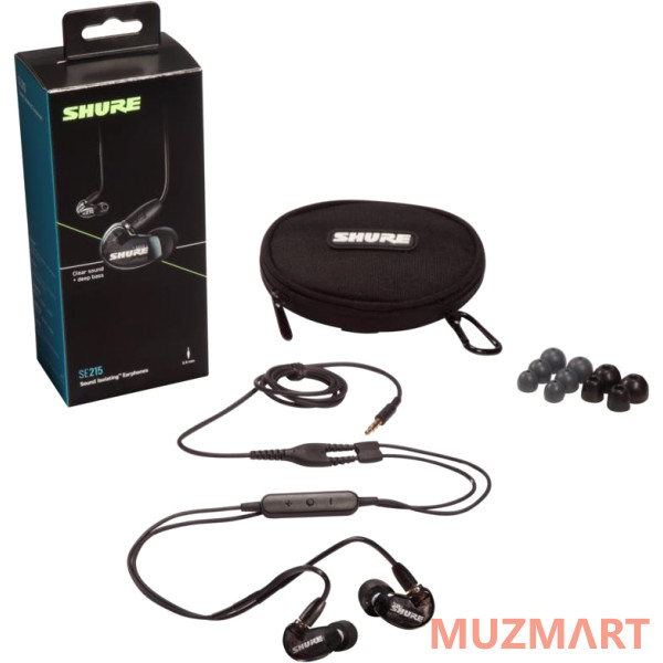 Shure SE215-K+UNI-EFS Наушники внутриканальные