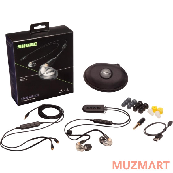 Shure SE425-V+BT2-EFS Беспроводные внутриканальные Bluetooth наушники