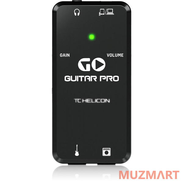 TC Helicon GO GUITAR PRO Портативный гитарный интерфейс