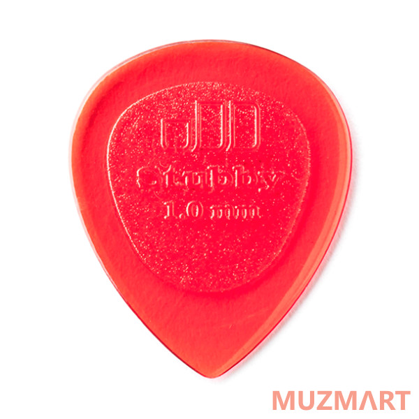 Dunlop 474R1.0 Stubby Jazz Медиаторы 24шт