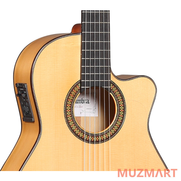 Alhambra 6.770 Flamenco Conservatory 7FC Классическая гитара со звукоснимателем E8