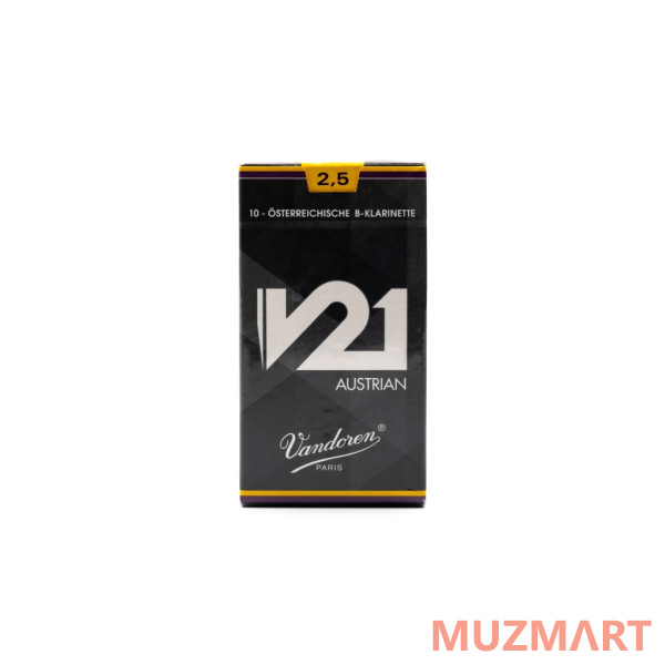 Vandoren CR8825 V21 Austrian Трости для кларнета Bb
