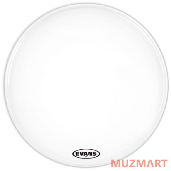 Evans BD20MX2W MX2 White Пластик для маршевого бас-барабана 20"
