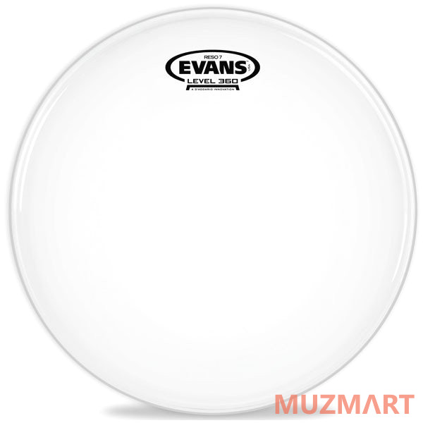 Evans BD18MX2W MX2 White Пластик для маршевого бас-барабана 18"