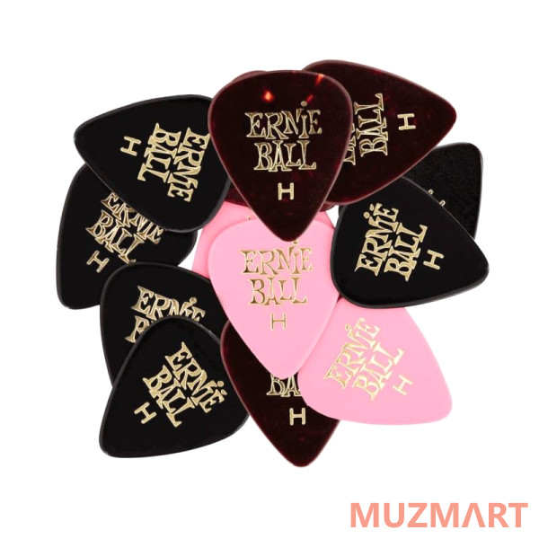 Ernie Ball 9180 Медиаторы из целлюлозы