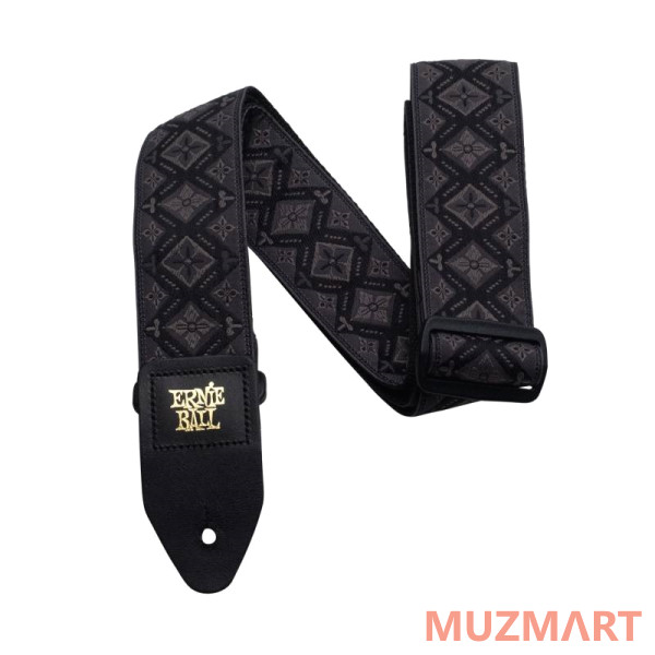 Ernie Ball 4093 Гитарный ремень Regal Black Jacquard