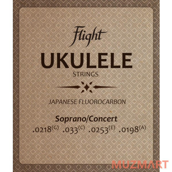 Flight FUSSC-100 Струны для укулеле размером сопрано и концерт