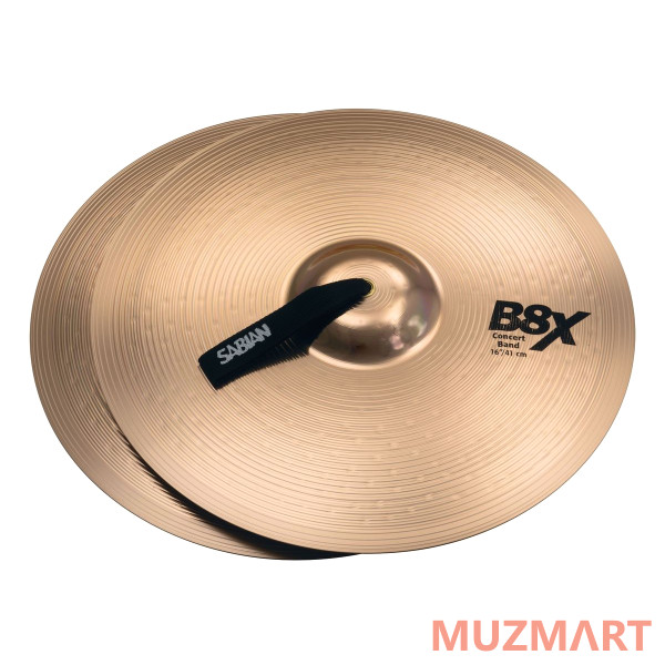Sabian 16" B8X Concert Band Тарелки оркестровые (пара)